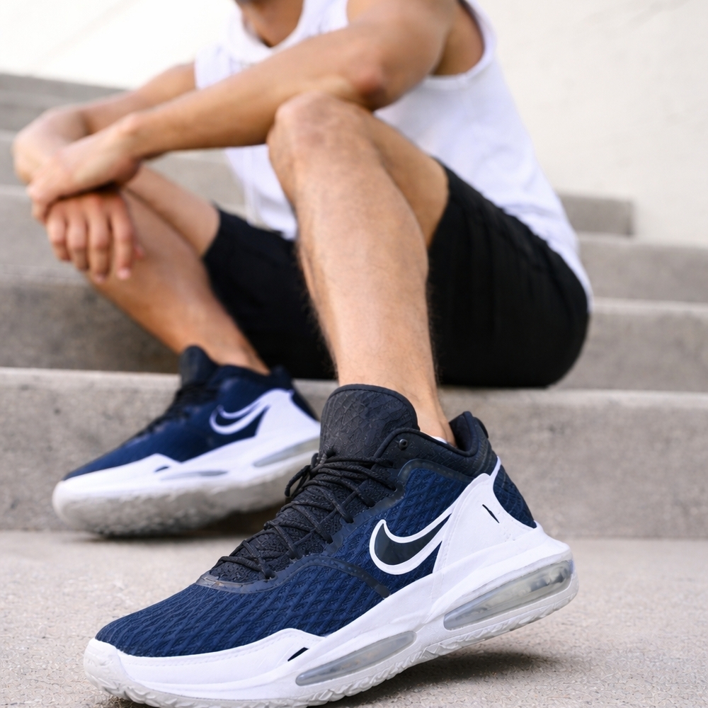 Nike LeBron Witness 6 Basketball‎ Shoes Blue White Men’s US 10